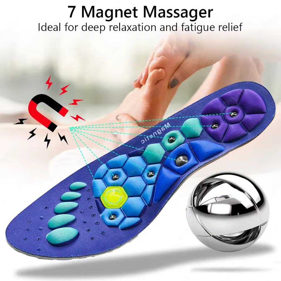 EverSole™ - Magnetic Orthopedic Insoles for Pain Relief & Posture Support
