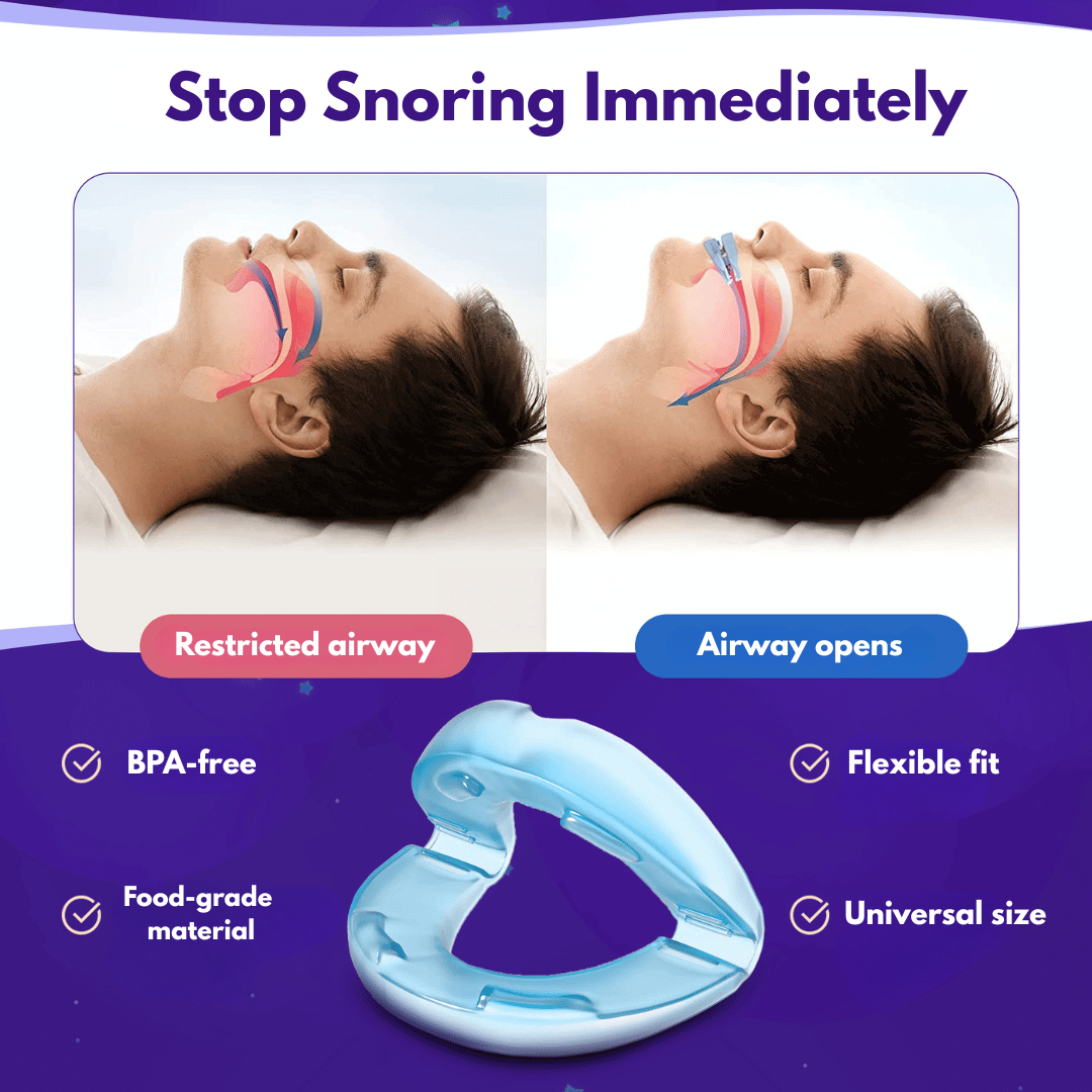 Everest Blue™ - Adjustable Anti-Snoring Mouthpiece