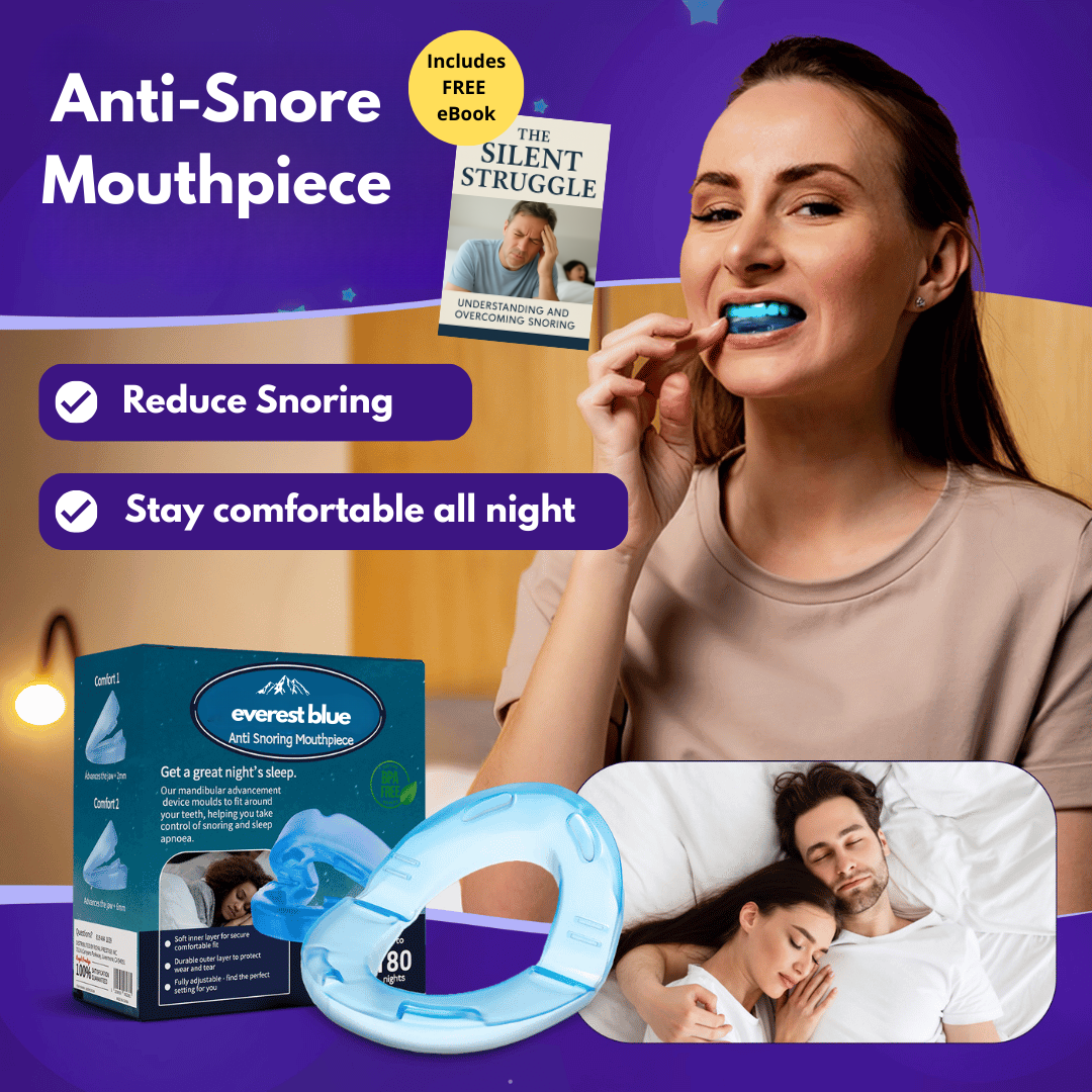 Everest Blue™ - Adjustable Anti-Snoring Mouthpiece